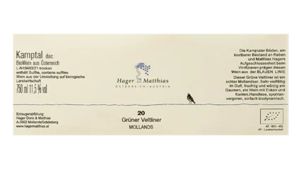 Hager Matthias Grüner Veltliner Mollands-1