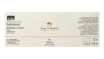 Hager Matthias Riesling Auslese-1