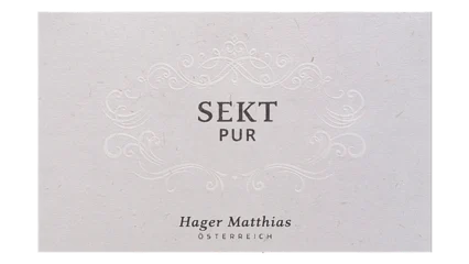 Hager Matthias Sekt Pur Zweigelt Blanc de Noir