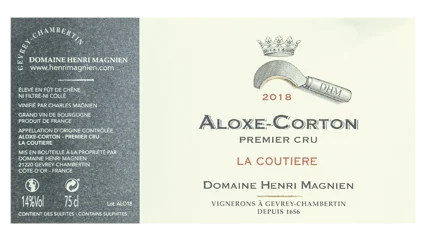 Henri Magnien Aloxe-Corton 1er Cur La Coutières-1