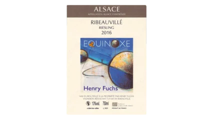 Henry Fuchs Ribeauvillé Riesling Equinoxe-2