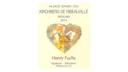 Henry Fuchs Riesling Kirchberg de Ribeauvillé Grand Cru-1