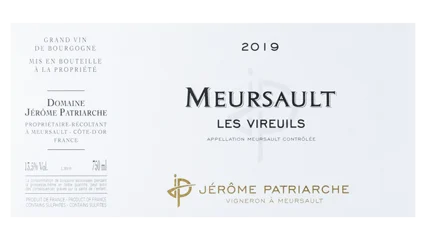 Jérôme Patriarche Meursault Les Vireuils-1