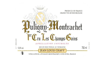Jean-Louis Chavy Puligny-Montrachet 1er Cru Champ Gain