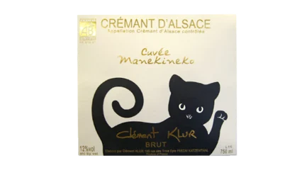 Léon Heitzmann (←Clément Klur) Crémant dAlsace Brut Cuvée Manekineko