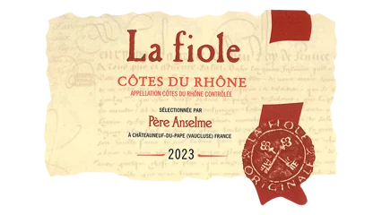 La fiole Côtes du Rhône Rouge