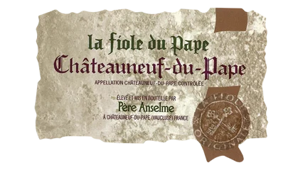 La fiole du Pape Châteauneuf-du-Pape Rouge