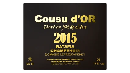 Lepreux-Penet Cousu dOr Ratafia