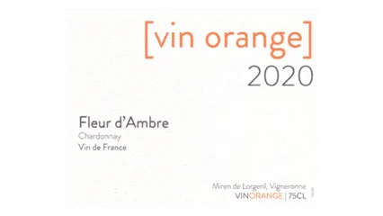 Lorgeril Fleur dAmbre [vin orange]