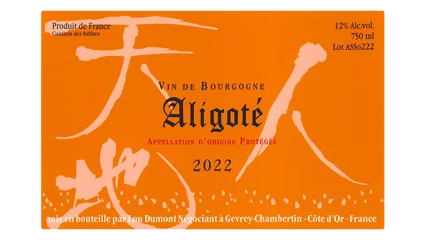 Lou Dumont Bourgogne Aligoté