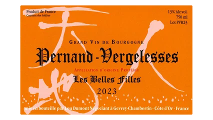 Lou Dumont Pernand-Vergelesses Blanc Les Belles Filles 2023