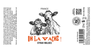Maison Bouey Oh la Vache! Syrah Malbec