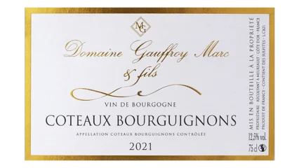 Marc Gauffroy Coteaux Bourguignons Blanc