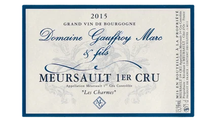 Marc Gauffroy Meursault 1er Cru Les Charmes-1