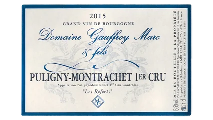 Marc Gauffroy Puligny-Montrachet 1er Cru Les Referts-1