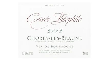 Martin-Dufour Chorey-lès-Beaune Cuvée Théophile Blanc