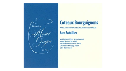 Modot-Guyon Coteaux Bourguignons Aux Batailles Rouge