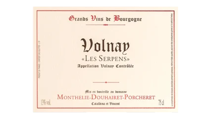 Monthélie-Douhairet-Porcheret Volnay Les Serpens-1