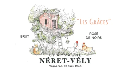 Néret-Vély Les Grâces Rosé de Noirs-1