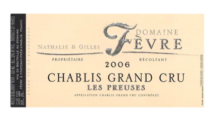 Nathalie & Gilles Fèvre Chablis Grand Cru Les Preuses-1