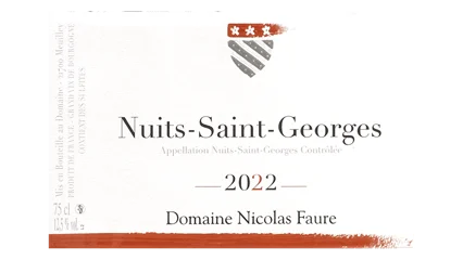 Nicolas Faure Nuits-Saint-Georges