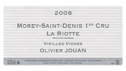 Olivier Jouan Morey-Saint-Denis 1er Cru La Riotte Vieilles Vignes-1