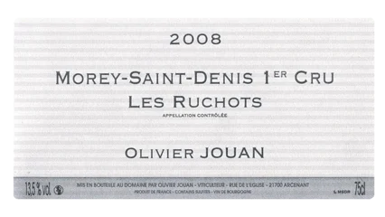 Olivier Jouan Morey-Saint-Denis 1er Cru Les Ruchots Vieilles Vignes