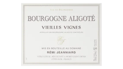 Rémi Jeanniard Bourgogne Aligoté Vieilles Vignes