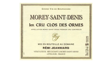 Rémi Jeanniard Morey-Saint-Denis 1er Cru Clos des Ormes-1
