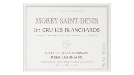 Rémi Jeanniard Morey-Saint-Denis 1er Cru Les Blanchards
