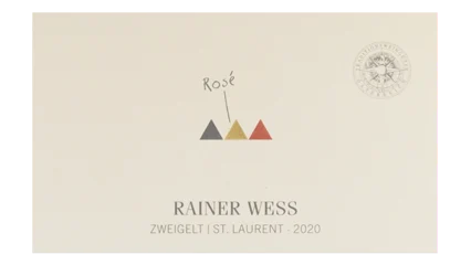 Rainer Wess Zweigelt St. Laurent Rosé-1