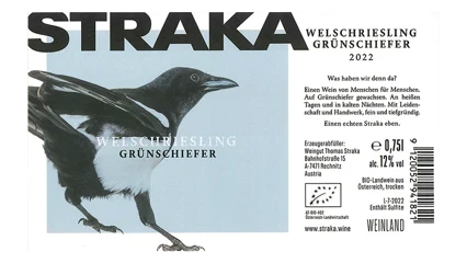 STRAKA Welschriesling Grünschiefer