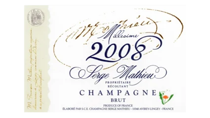 Serge Mathieu Brut Millésime