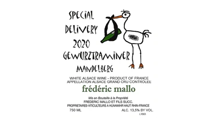 Special Delivery (by Frédéric Mallo) Gewurztraminer Grand Cru Mandelberg