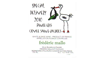 Special Delivery (by Frédéric Mallo) Pinot Gris Cuvée Saint Jacques-1