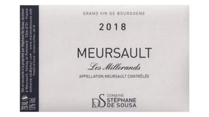 Stéphane de Sousa Meursault Les Millerands-1