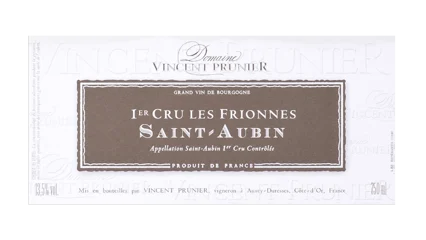 Vincent Prunier Saint-Aubin 1er Cru Les Frionnes-1