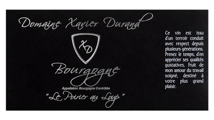 Xavier Durand Bourgogne Le Poirier au Loup Blanc