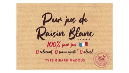 Yves Girard-Madoux Pur Jus de Raisin Blanc Pétillant-1