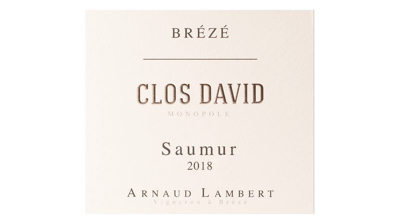 Arnaud Lambert Saumur Blanc Clos David-1