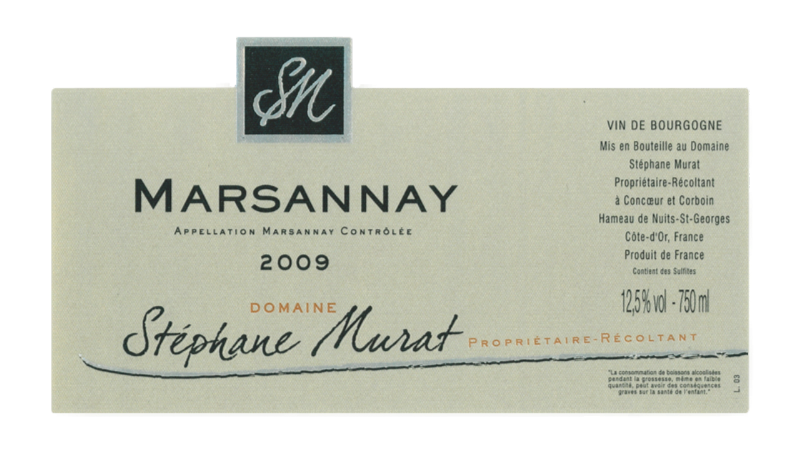 Stéphane Murat Marsannay Rouge-1